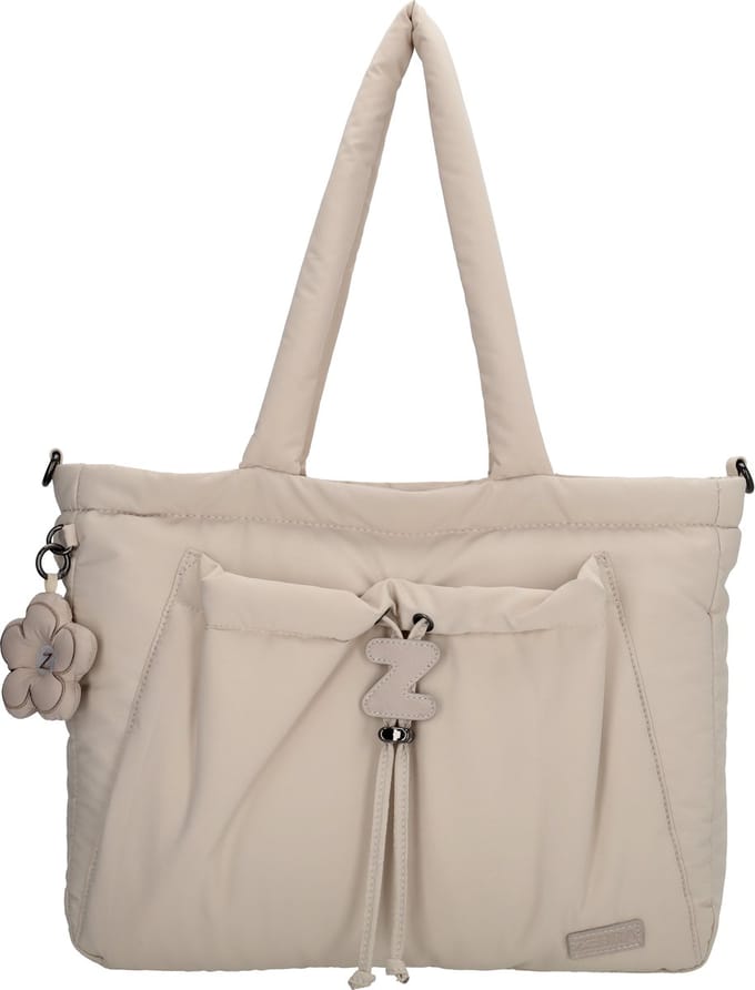 Zebra Trends Juna Laptoptas 15,6 inch - Scool - Werk - Dames - Laptopvak - Crème