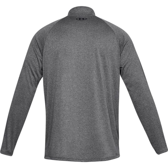 Under Armour Heren-Tech T-Shirt (Koolstof Heather/Zwart)