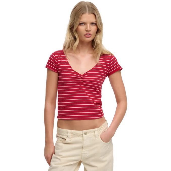Dames-T-shirt Superdry Ath Ess