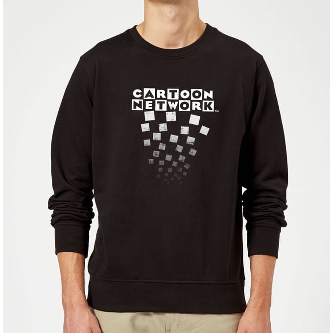 Cartoon Network Logo Fade Sweatshirt - Black - M