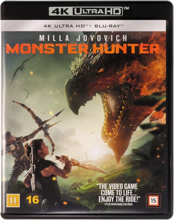 SF Studios Monster Hunter Blu-ray 4K Ultra HD Engels