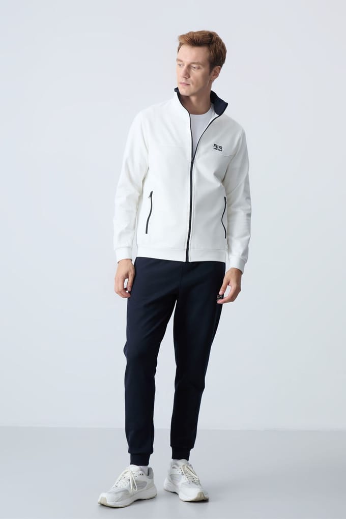 Heren Fleece Sweatshirt en Broek Set