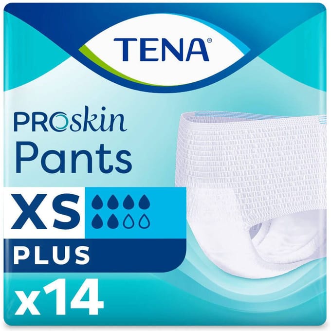 TENA ProSkin Pants Plus Extra Small 14 Incontinentieslip