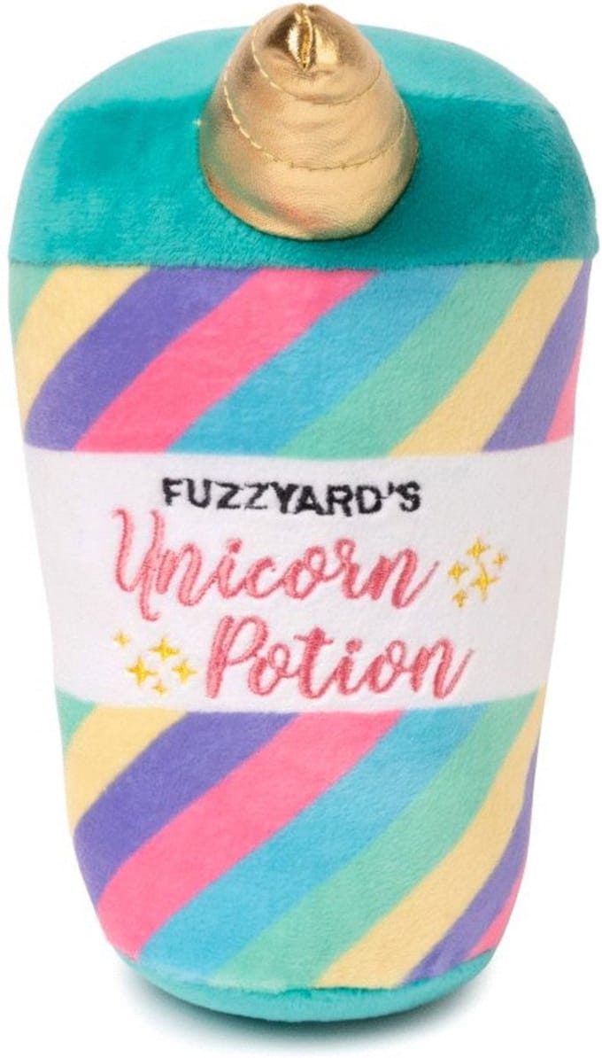 Fuzzyard Plush Toy Unicorn Potion - Hondenspeelgoed - 1 stuk