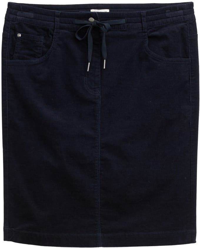Tom Tailor - Corduroy rok met koord - Maat 36 - Lunar Eclipse