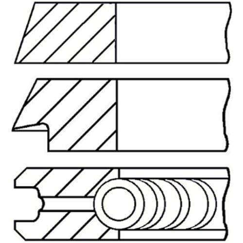 Goetze Engine Zuigerveren set GOETZE 08-325100-00