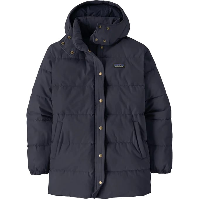 Patagonia Cotton Down Parka blauw