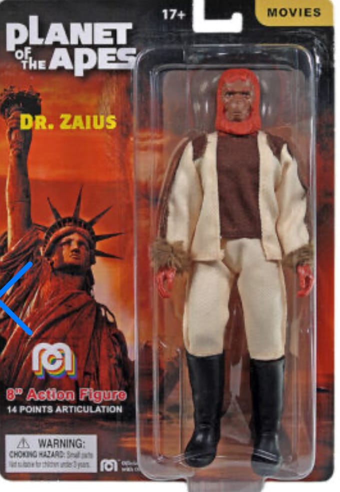 Planet of the apes figuur Dr. Zaius 20 cm Action figure
