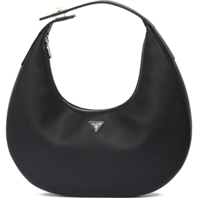 GUESS schoudertas Evie Hobo Bag Black zwart
