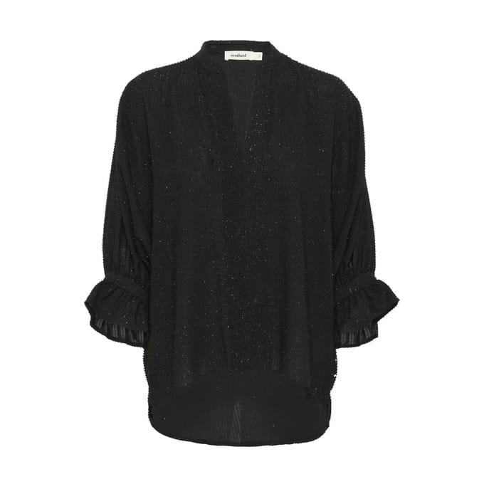 3/4 damesblouse Soaked in Luxury Vina Amily