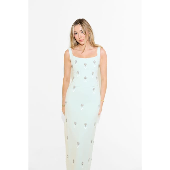 Odd Muse Crystal Corset Mint Taglia: S | Abiti Midi Outlet | Donna | Ciano