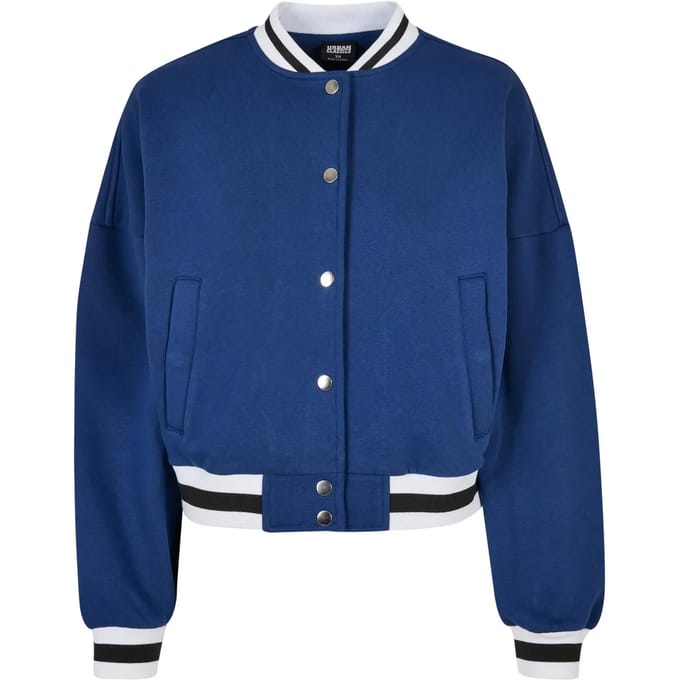 Urban Classics Vest Ladies College Jacket Tb5076 Spaceblue Dames Maat - L