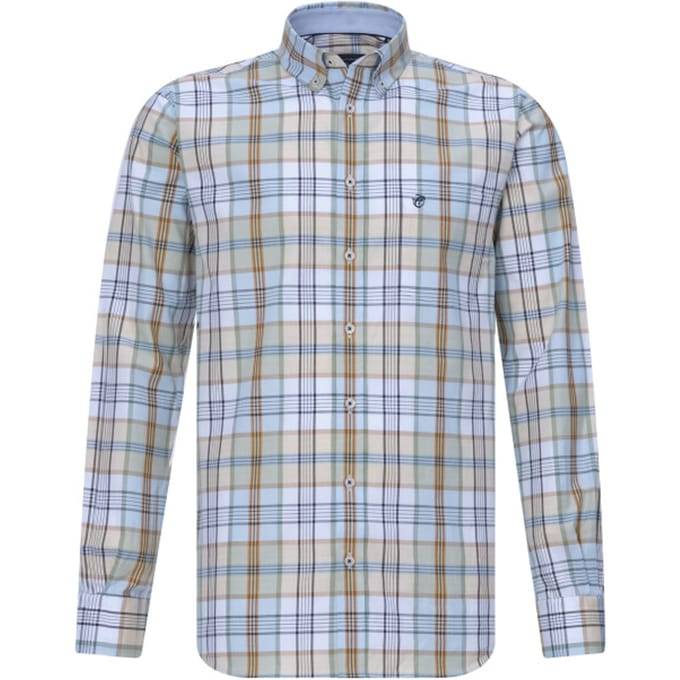 Campbell Casual overhemd met lange mouwen