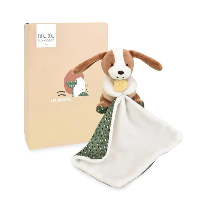 Knuffelpoppen met knuffel Doudou & compagnie Les Rikikis (x6)