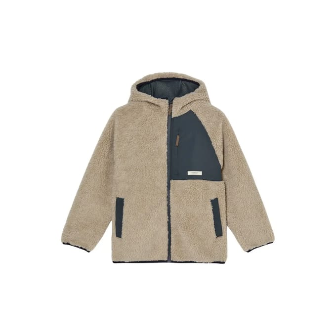 Element Wolfe Sherpa Fleece Jas Beige 14 Years Jongen