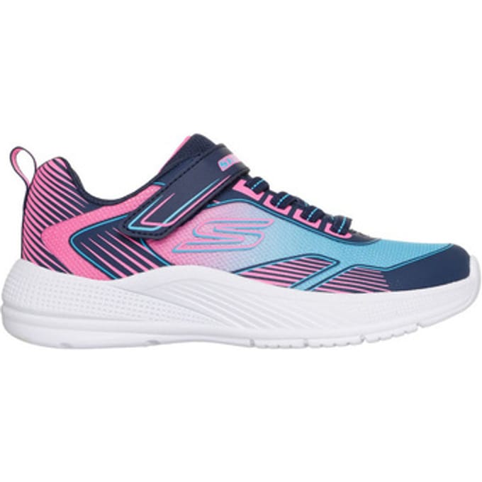 Skechers Kids Microspec Advance-Oasis Point Unisex 303657L Navy Multi