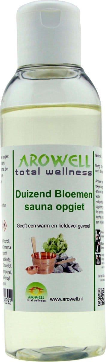 Arowell - Duizend Bloemen sauna opgiet saunageur opgietconcentraat - 150 ml