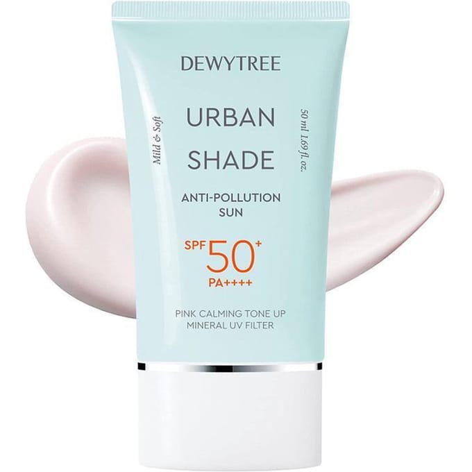 [DEWYTREE] Urban Shade Anti-Pollution Zon SPF 50+ PA++++ 50ml white