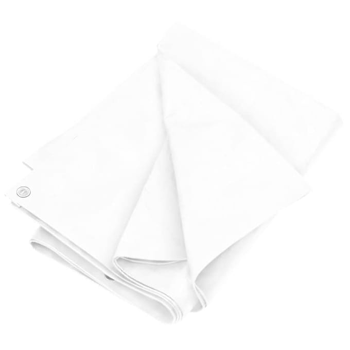 vidaXL - Dekzeil - 180 - g/m² - 4x8 - m - HDPE - wit