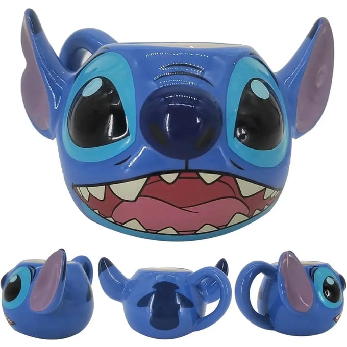 Lilo & Stitch Stitch Unisex Kop - meerkleurig - Standard