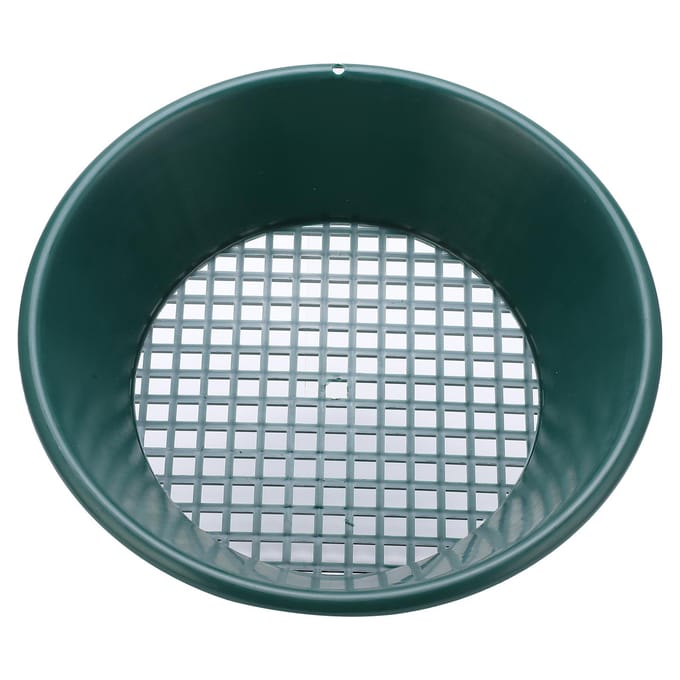 350mm Goud Pan Zeef Zeefbak Handmatige Goud Was Tool Accessoire voor Panning Mijnbouw
