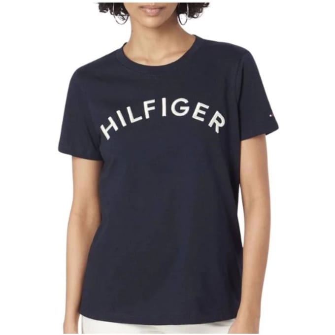 T-shirt Korte Mouw Tommy Hilfiger REG MONOTYPE EMB C-NK SS