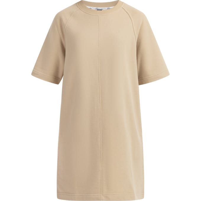 Dreimaster sweatshirt jurk Dames beige