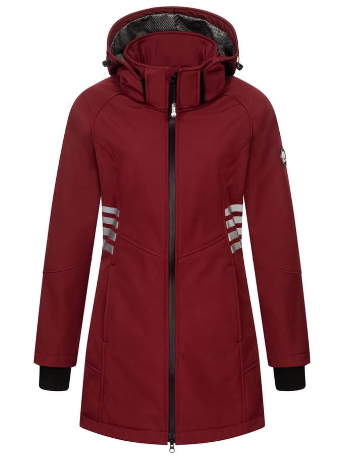 Arctic Seven Dames Softshell Jas AS-305 – Lang, Waterafstotend, Reflecterend