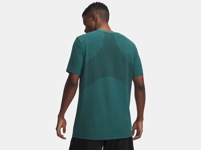 UNDER ARMOUR - Vanish Seamless Ss-grn - Training t-shirt korte mouw heren - Groen