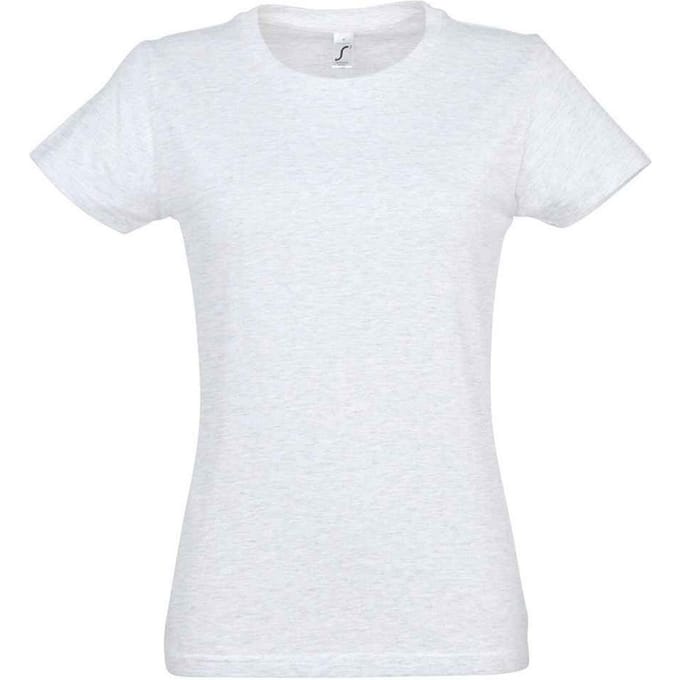 SOLS Dames/Dames Imperial T-shirt (Asheide)