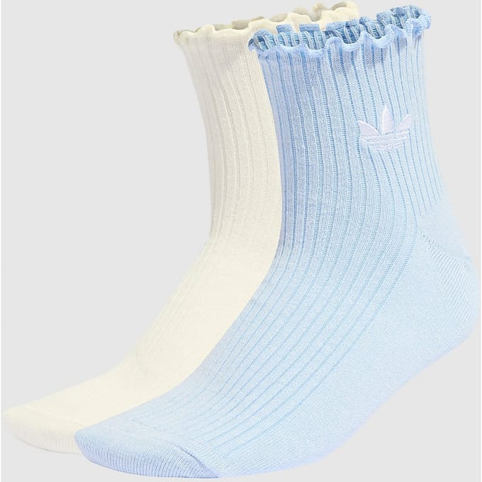 adidas Originals Ruffle 1/4 S 2P Sokken patroon