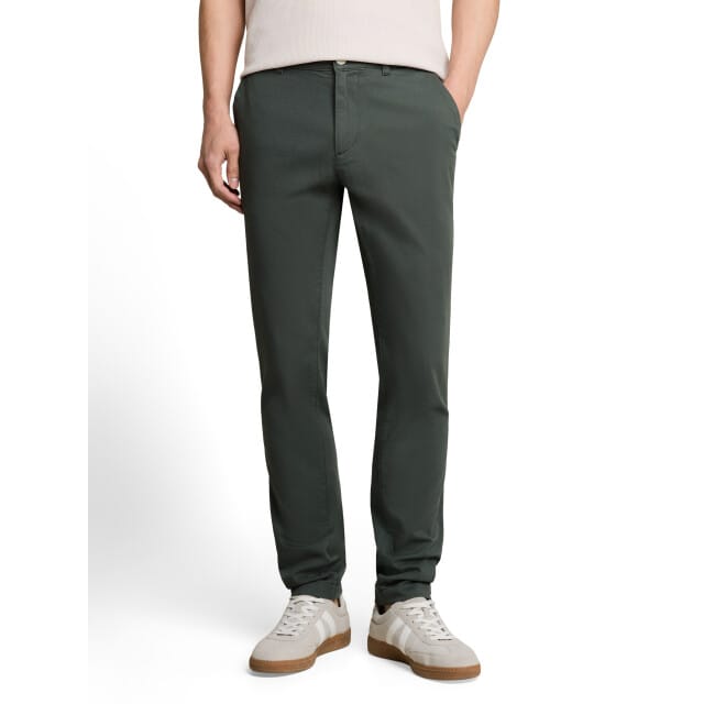 Tom Tailor - TTTRAVIS SLIM chino - Maat 32/32 - Darkest Olive