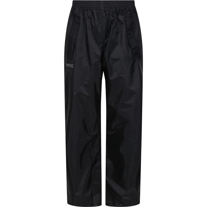 Regatta Stormbreak Waterdichte Overbroek voor Kinderen/Kinderen (Zwart)