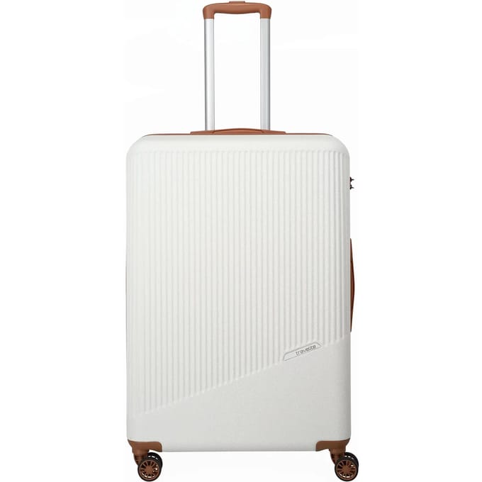 travelite Bali BALI 4w Trolley White / Cognac Crème 74cm