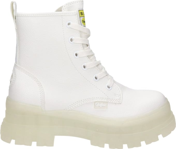 Buffalo Aspha RLD veterboots wit - Maat 41