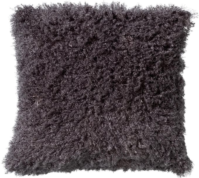 Dutch Decor WODDY - Sierkussen donker grijs 45x45 cm - Inclusief binnenkussen