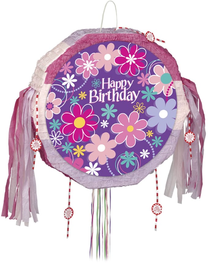 "Happy Birthday pinata - Feestdecoratievoorwerp - One size"