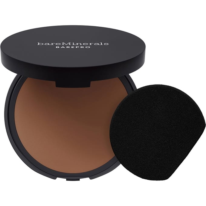 bareMinerals BAREPRO 24HR Skin-Perfecting Powder Foundation (Various Shades) - Deep 60 Neutral