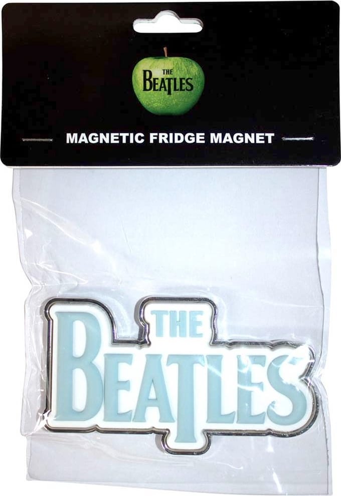 The Beatles - Sky Blue Drop T Logo Koelkastmagneet - Blauw