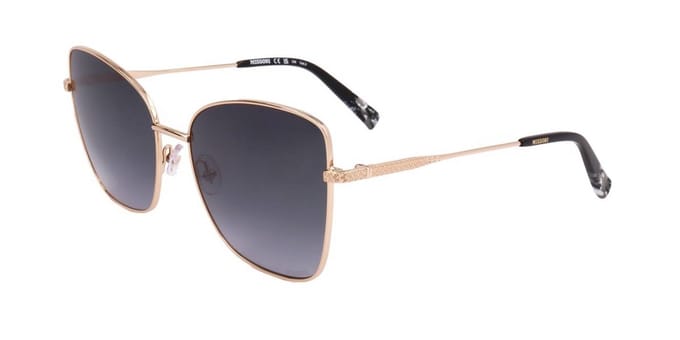 Missoni Cat Eye Womens Rose Gold Dark Grey Gradient MIS 0138/S