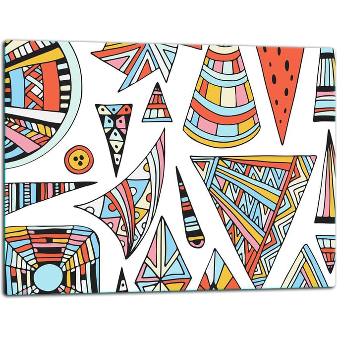 TMK ArtDeko - Snijplank - Pop Art - 52x40 cm - Glas