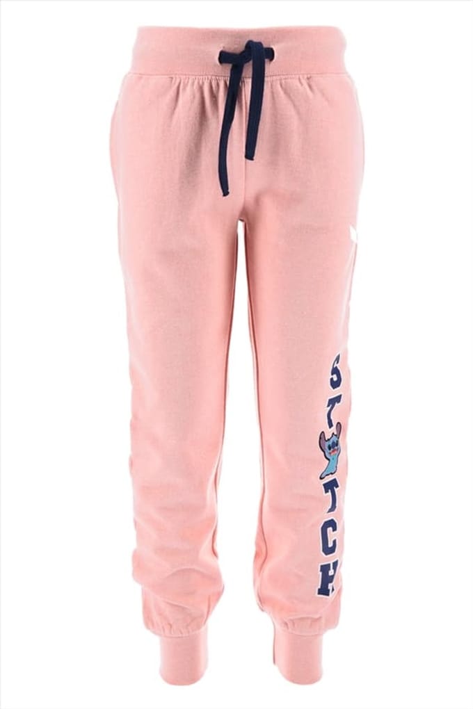 Disney Lilo & Stitch Joggingbroek - Polyester/Katoen - Roze - Maat 110/116 (6 jaar)