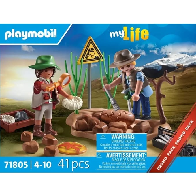PLAYMOBIL Wild Life PROMO Archeologische opgravingen 71805
