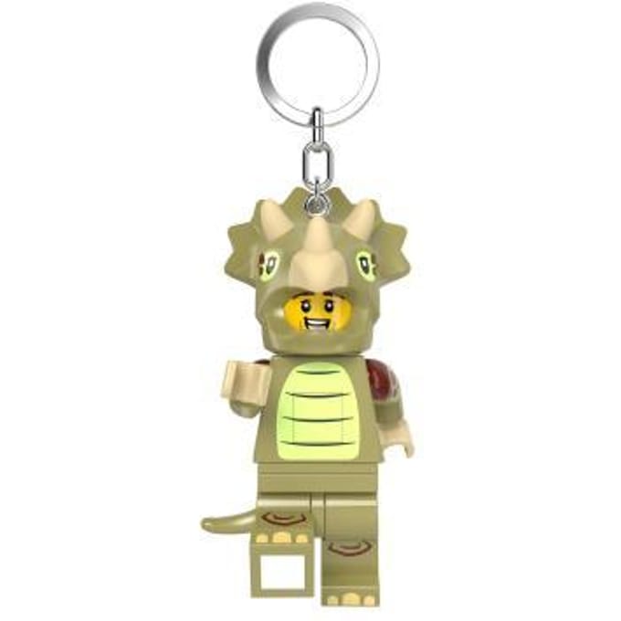 Euromic LEGO® Minifigurines Keychain Light Triceratops Costume Fan