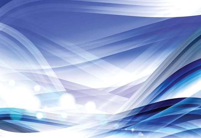 Fotobehang Abstract Light Pattern Blue | XL - 208cm x 146cm | 130g/m2 Vlies