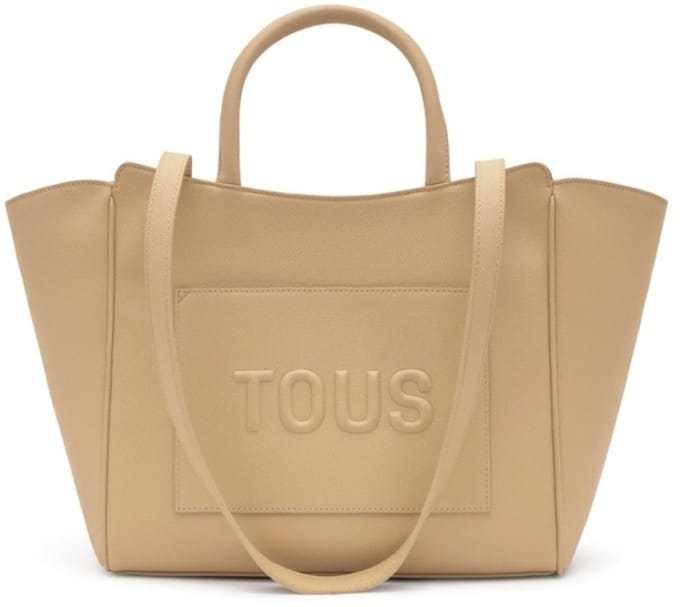 TOUS City medium zandkleurige Brenda beige tas