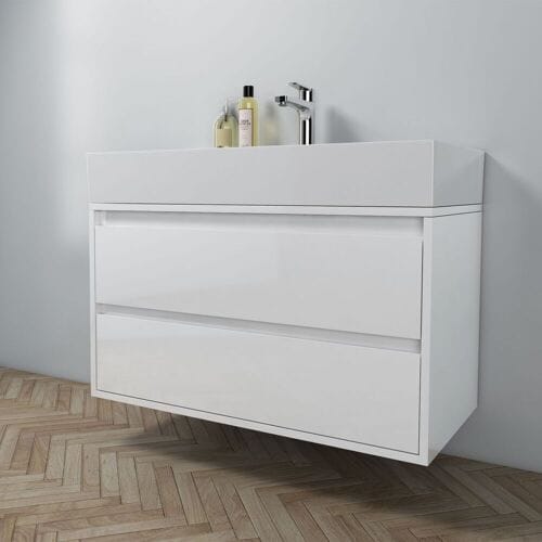 Megabad Profi Collection Pure 2.0 vanity unit 90 cm with 2 drawers 21SF1101090I