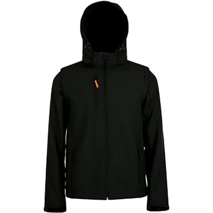 SOLS Herenslaapzak Pro Softshell Jacket (Zwart)