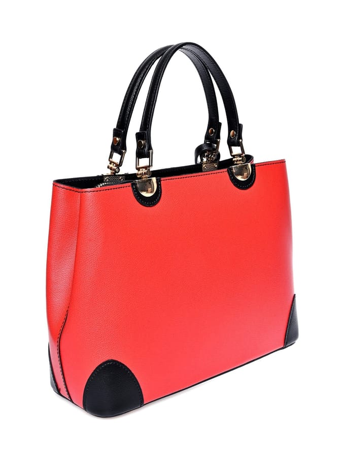 Isabella Rhea Meerkleurig Rundleer Tas