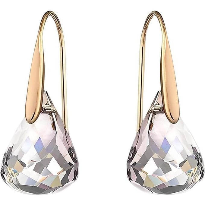 Boucles d'oreilles Swarovski Element pour femme 1054614 Rouge Pink|F gray